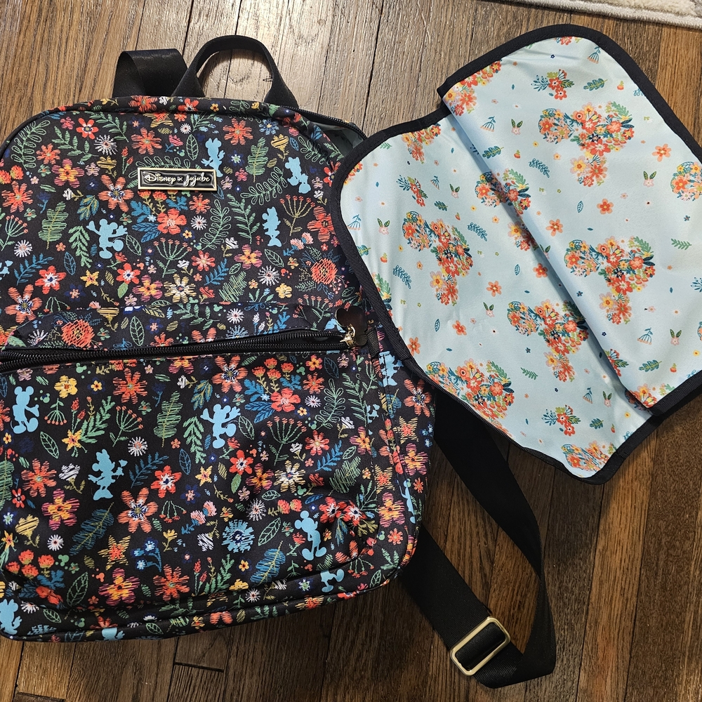 Disney Floral Jujube Amour Des Fleurs Backpack with Changing Pad